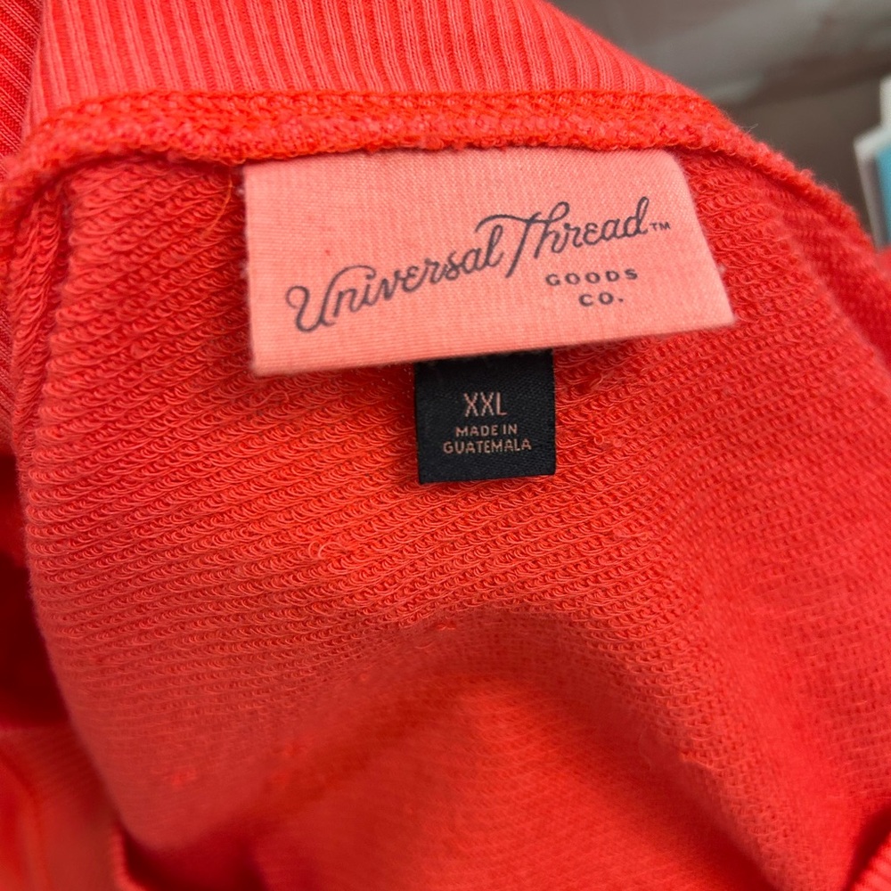 Universal Thread Red V-Neck Sweatshirt - Picture 8 of 8